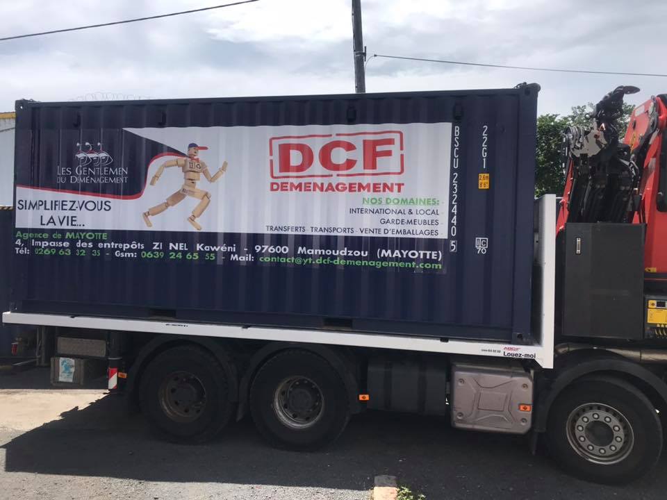 camion déménagement Mayotte - DCF Mayotte